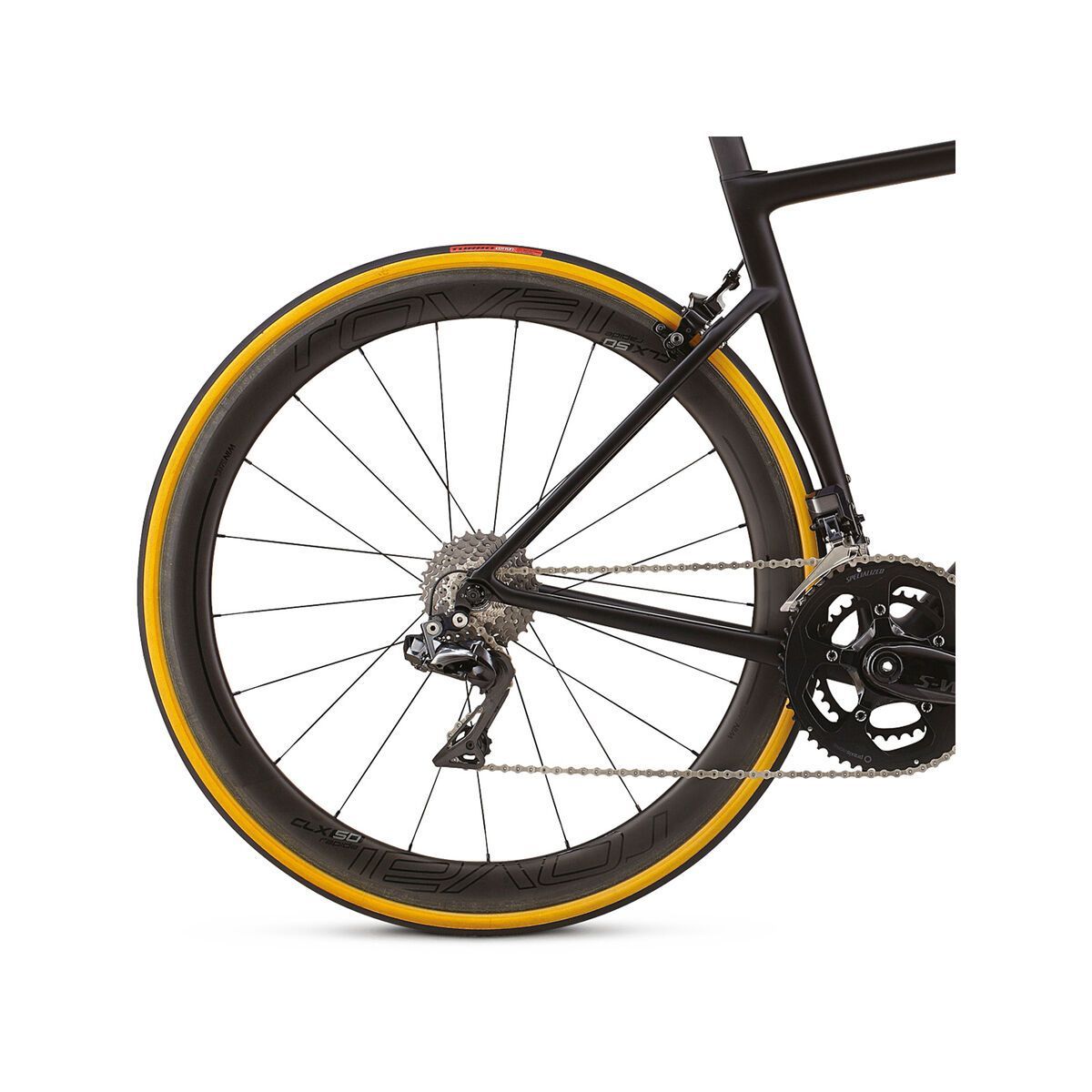 Specialized S-Works Tarmac, mono black/white reflective clean - Bild 6