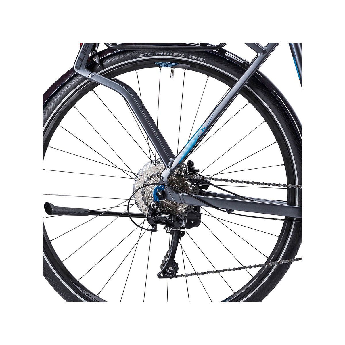 Cube Delhi EXC, anthrazit blue black - Bild 4