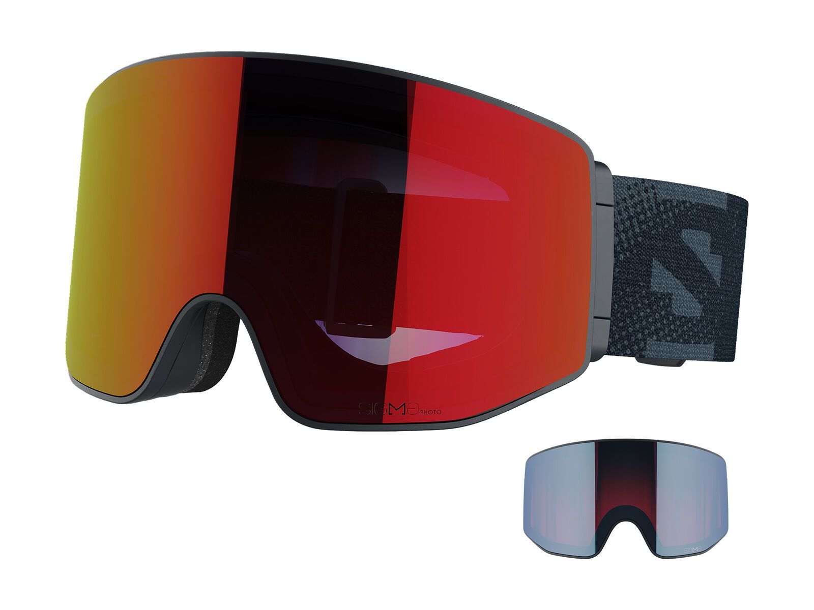 Salomon Sentry Prime Sigma Photo - Poppy Red, ebony - Bild 1