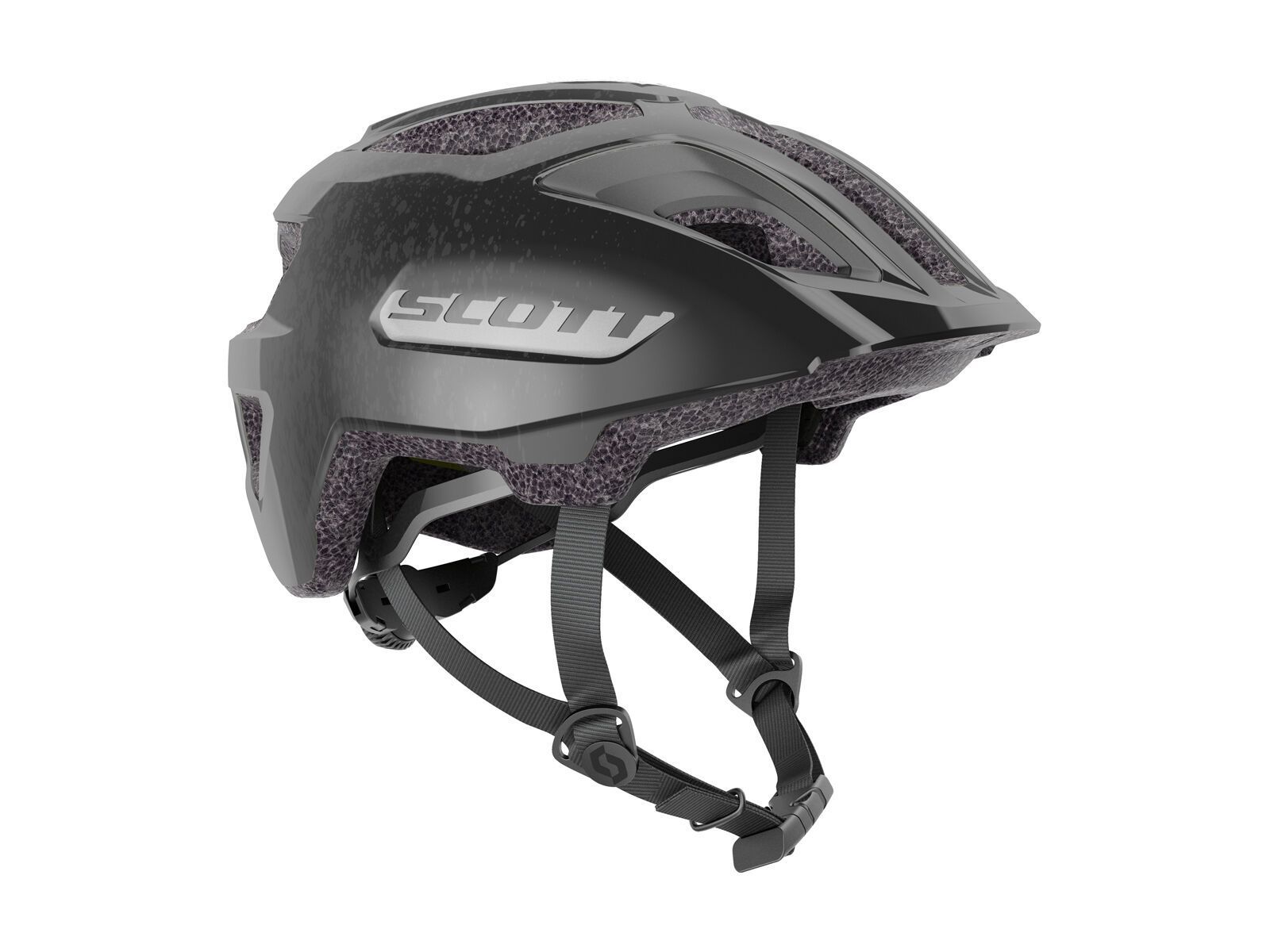 Scott Spunto Junior Plus Helmet, black/reflective - Bild 1