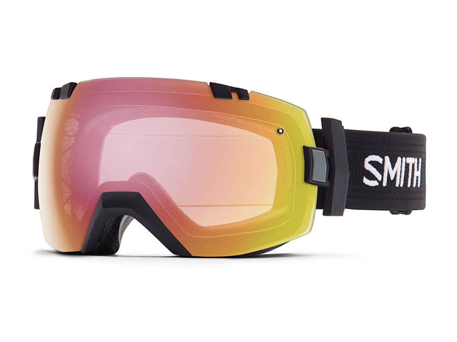 Smith I/Ox photochromatisch inkl. Wechselscheibe, black/red sonsor mirror/blackout - Bild 1