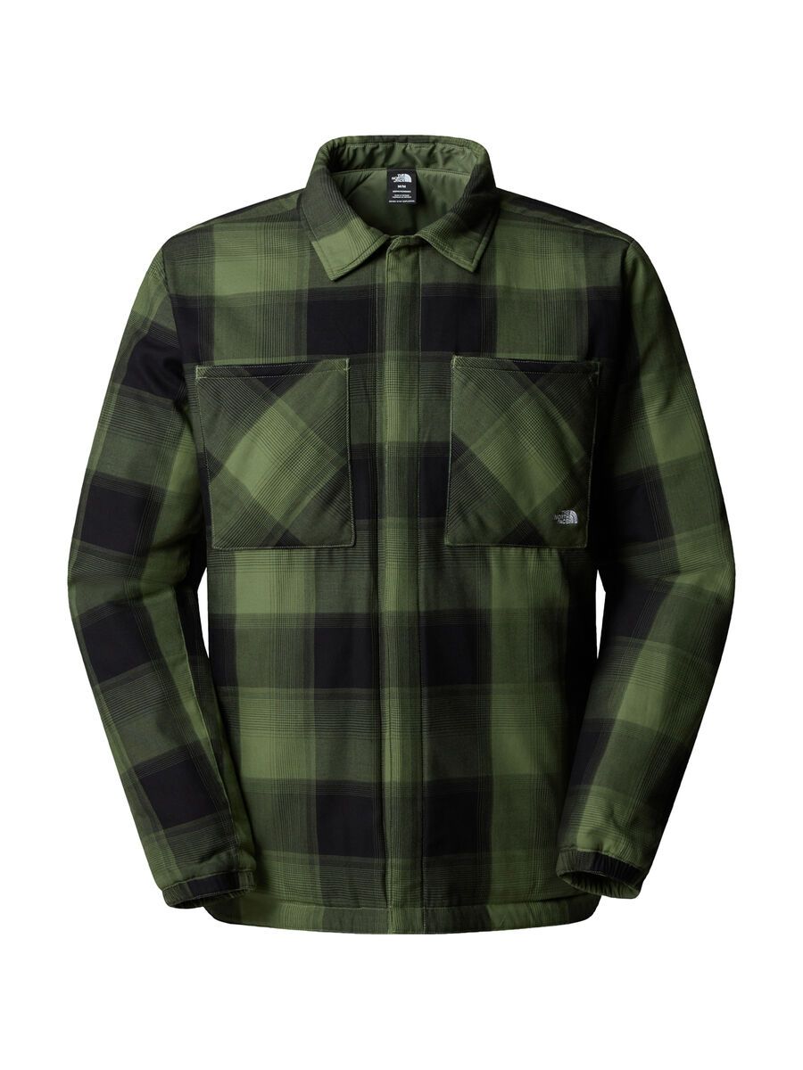 The North Face Men’s Afterburner Insulated Flannel, bark mist/tnf black shadow plaid - Bild 3
