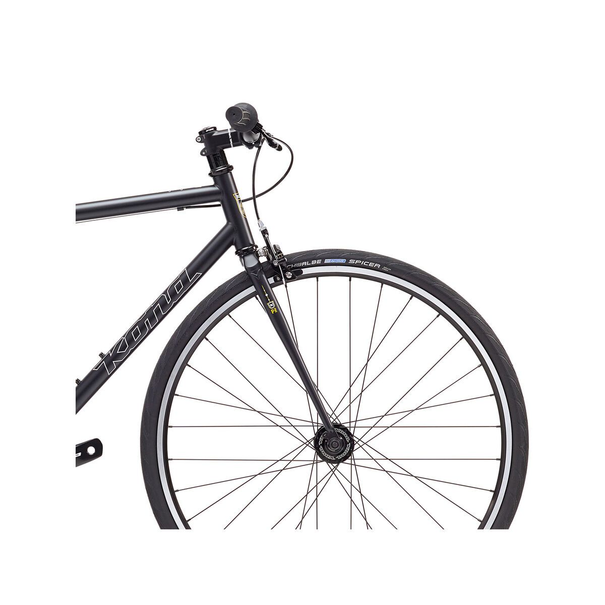 Kona Paddy Wagon Stubby, matt black/gray/yellow - Bild 5