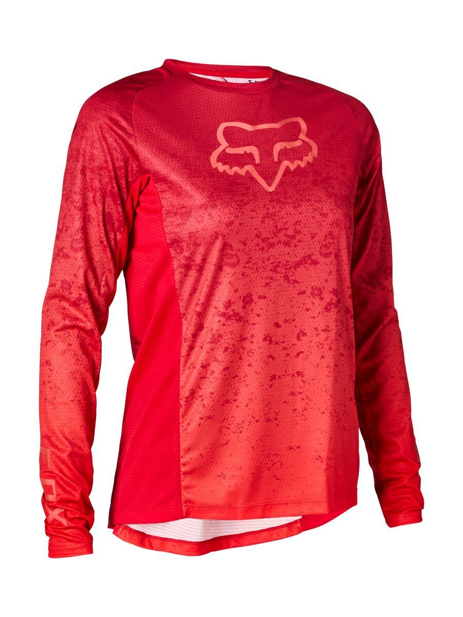 Fox Womens Defend LS Jersey Lunar, berry punch - Bild 1
