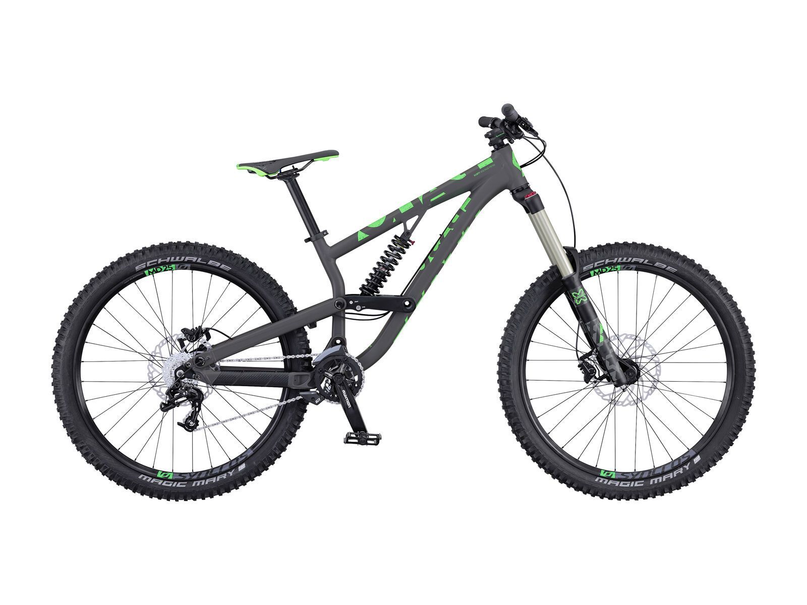 Scott Voltage FR 730, anthracite/green - Bild 1