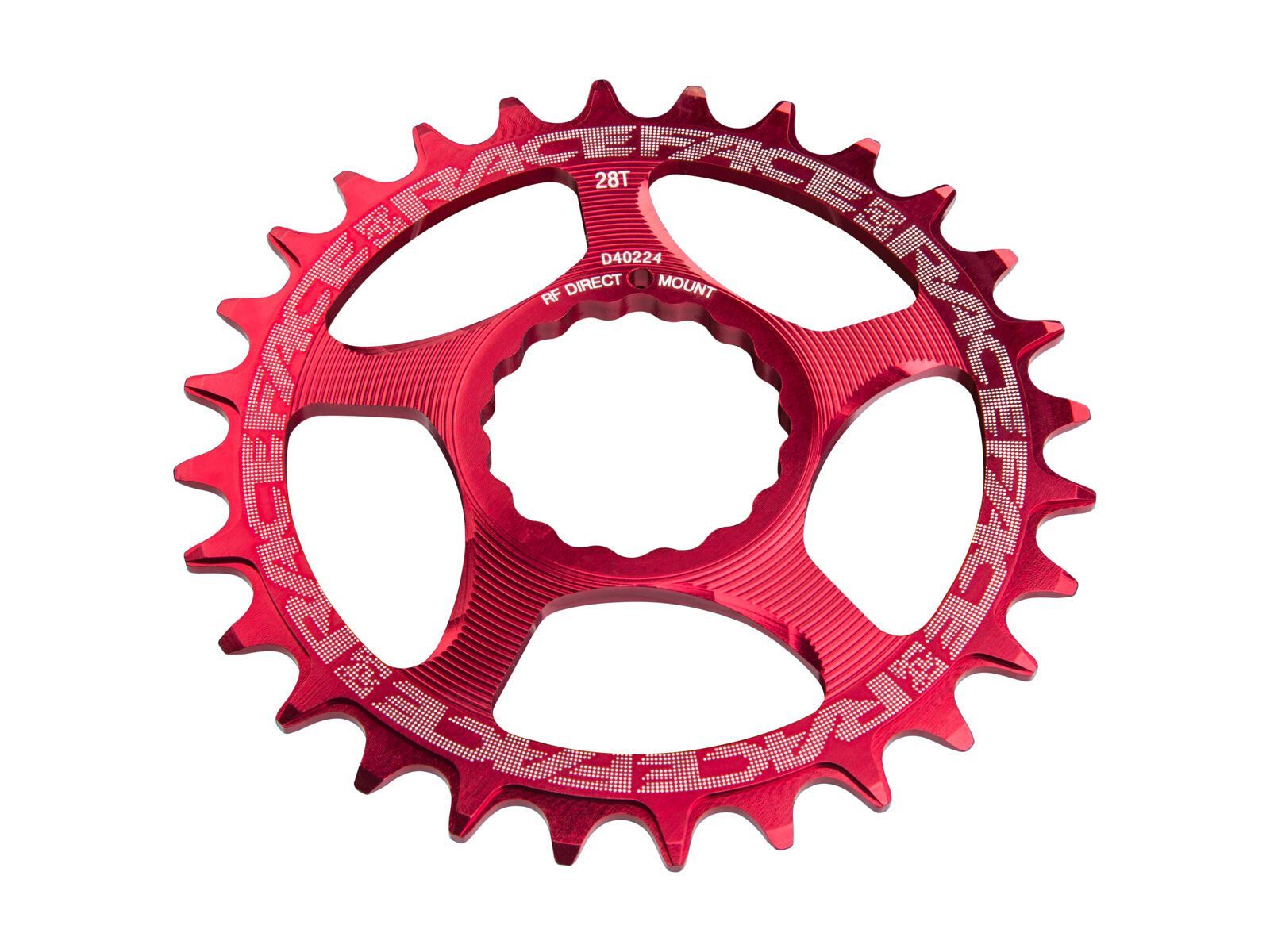 Race Face Direct Mount Cinch Narrow Wide - 10/11/12-fach, red - Bild 1