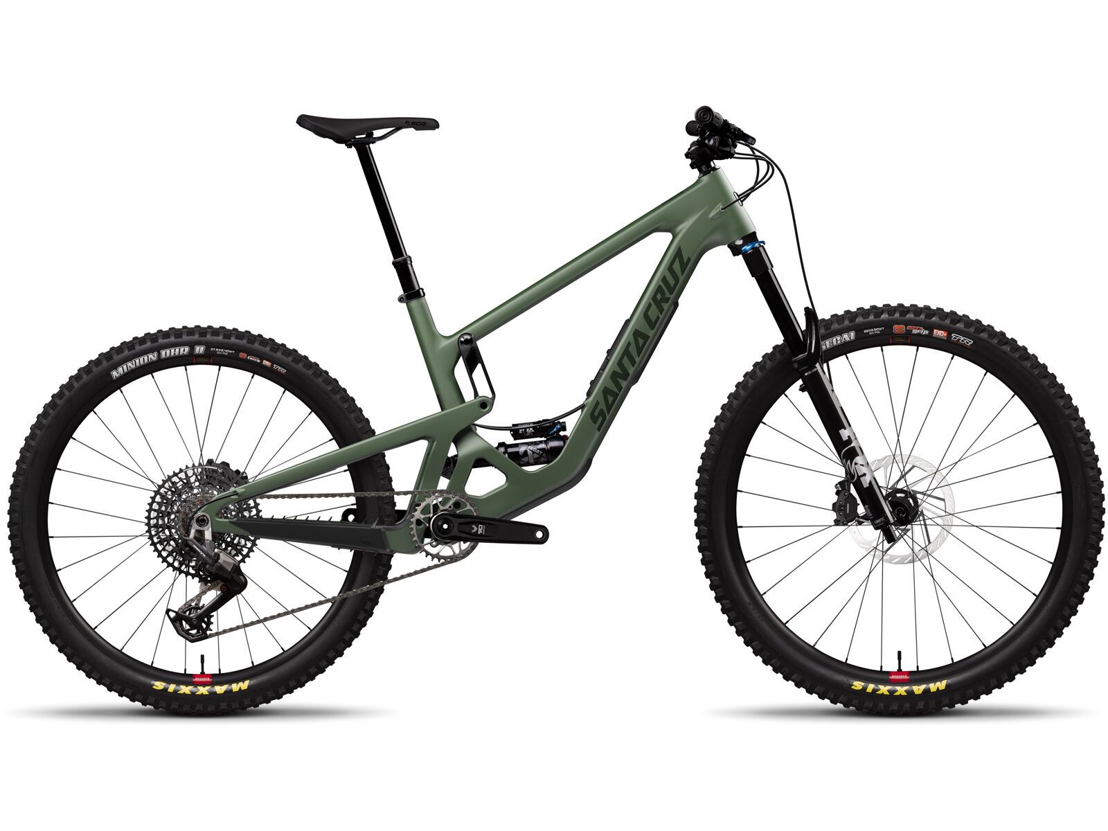 Santa Cruz Bronson C / 90 / MX, matte poblano green - Bild 1