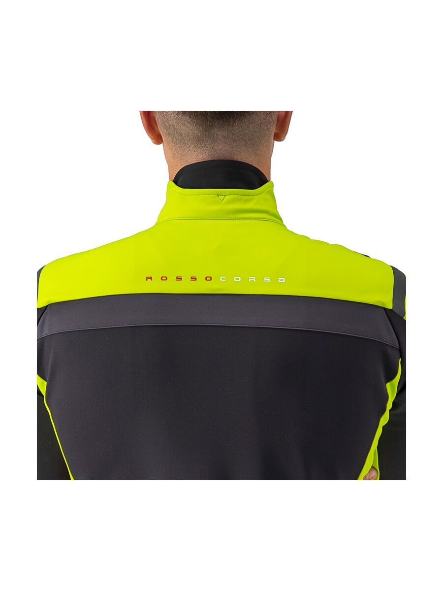 Castelli Alpha RoS 2 Light Jacket, electric lime/dark gray-black - Bild 4
