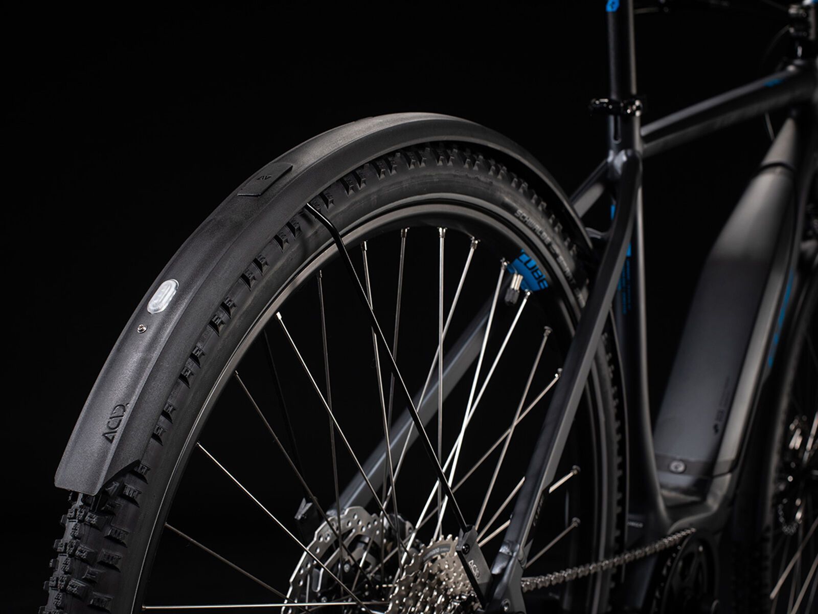 Cube Nature Hybrid ONE Allroad 400, iridium´n´blue - Bild 6