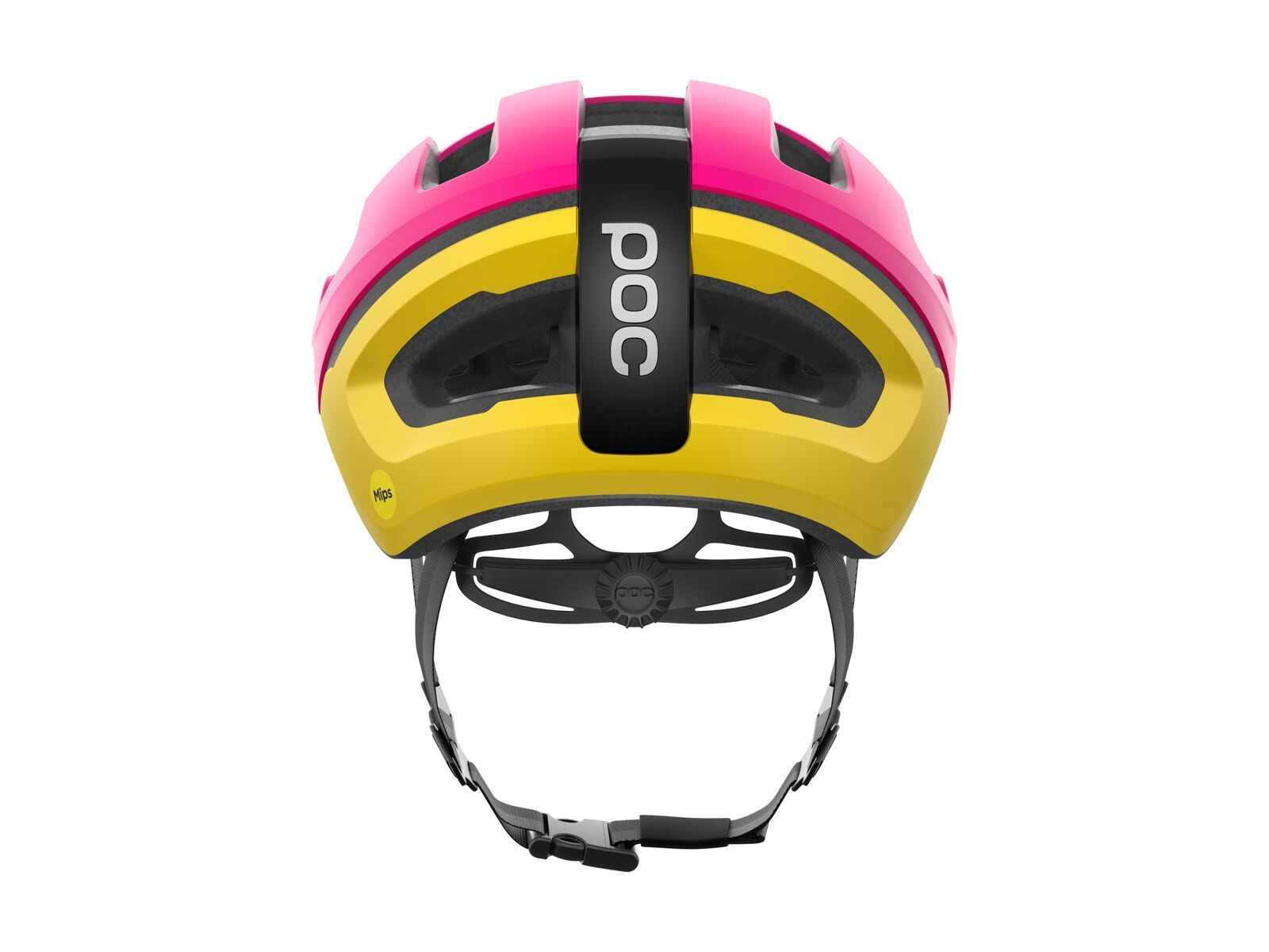 POC Omne Air MIPS, rhos red matt/citrine yellow matt - Bild 3