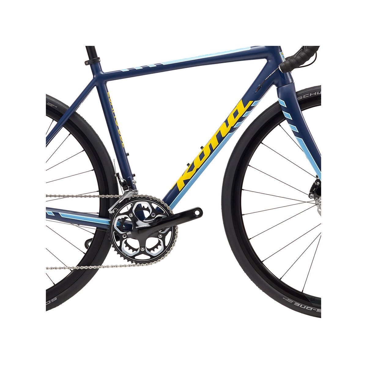 Kona Esatto DDL, matt midnight blue/yellow/cyan/blue - Bild 3