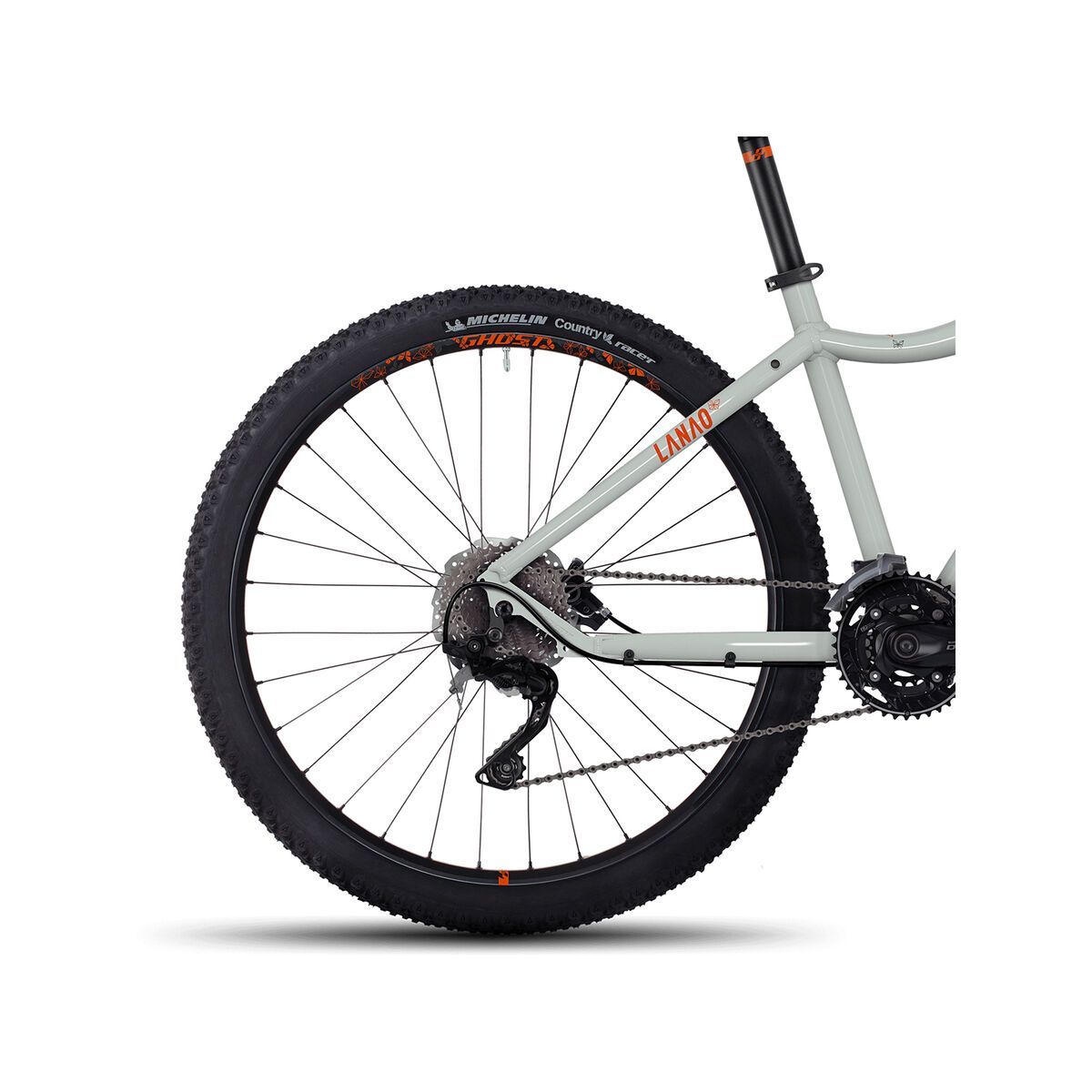 Ghost Lanao 5 AL 27.5, cloud white/gray/monarch orange - Bild 4