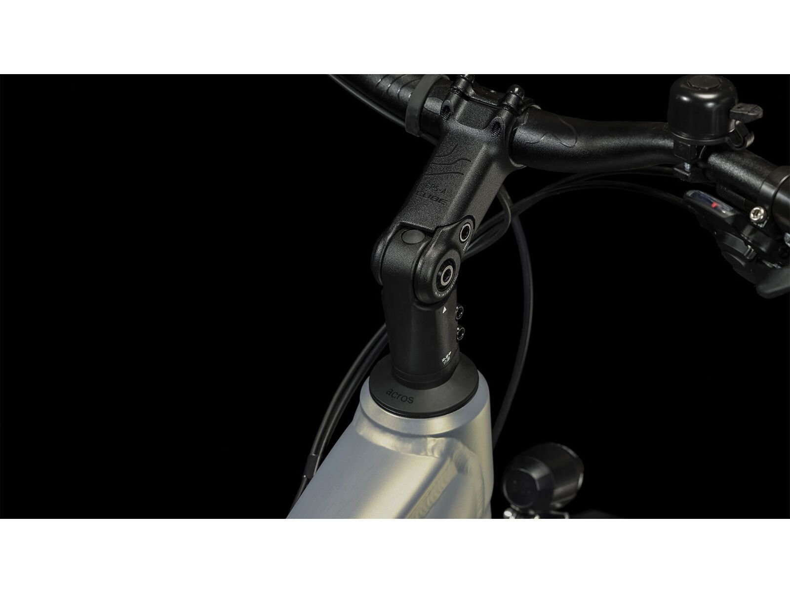 Cube Touring Hybrid Pro 625 Trapeze, pearlysilver´n´black - Bild 4