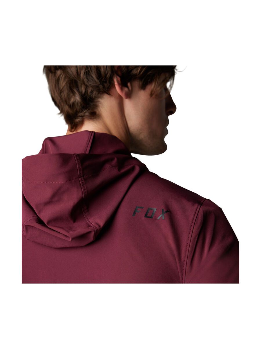 Fox Ranger Wind Pullover, dark maroon - Bild 7