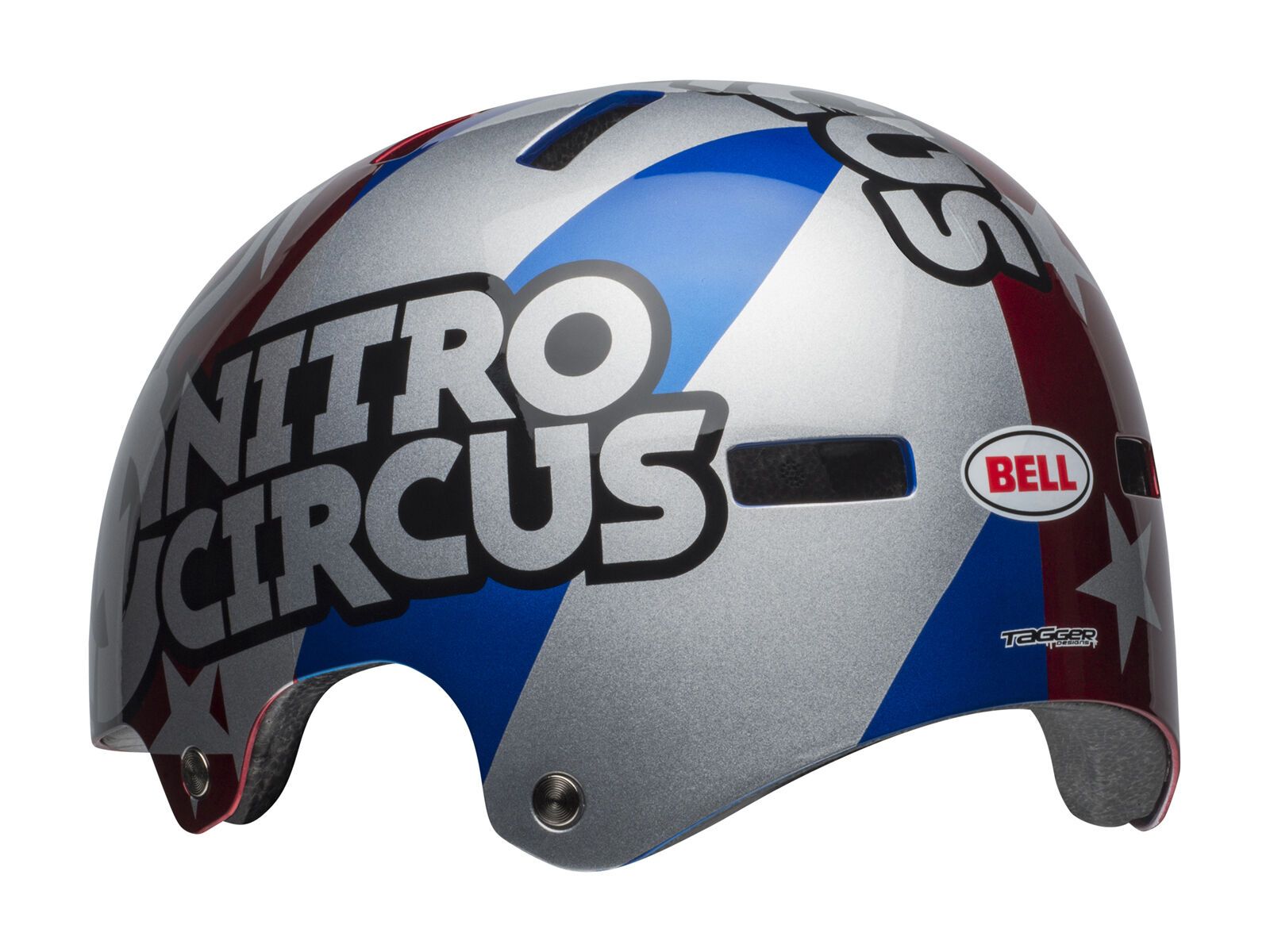 Bell Local Nitro Circus, red/silver/blue Nitro Circus - Bild 5