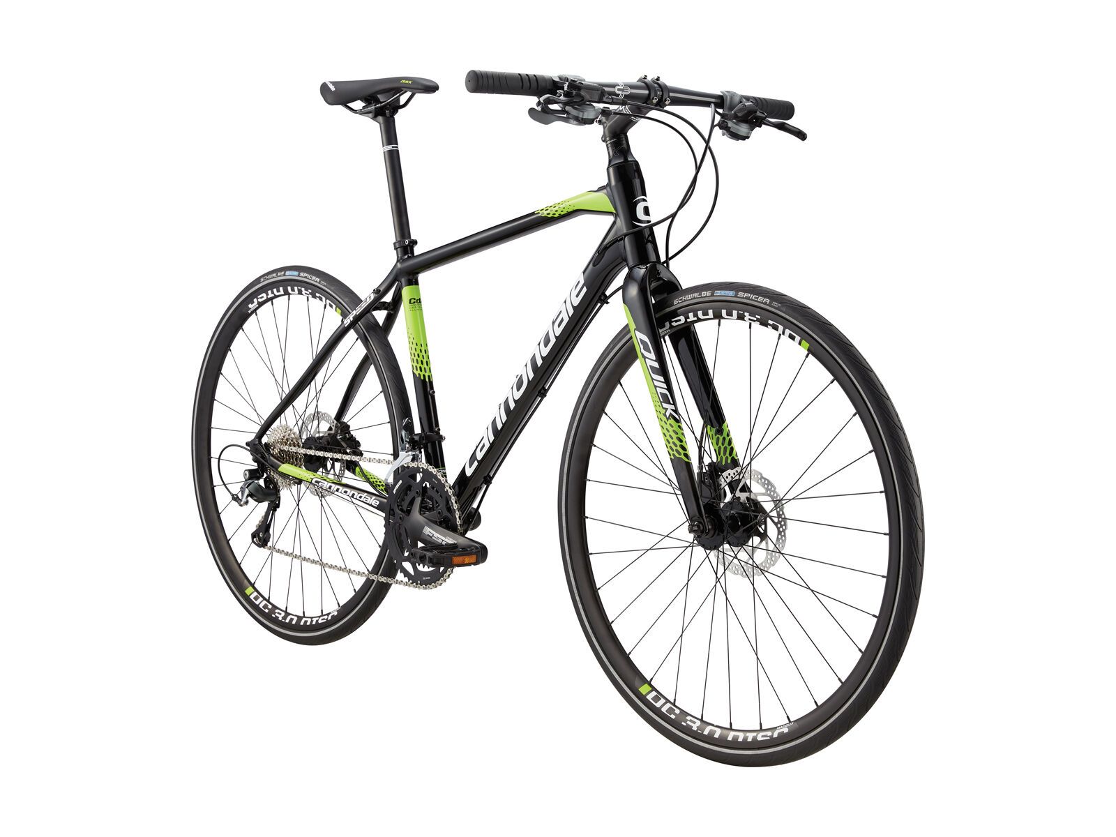 Cannondale Quick Speed 1, jet black w/ berzerker green, magnesium white, gloss - Bild 2