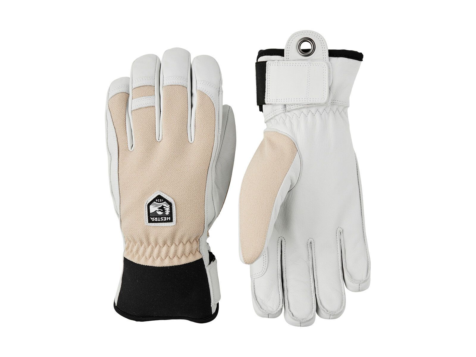 Hestra Army Leather Patrol 5 Finger, beige - Bild 1