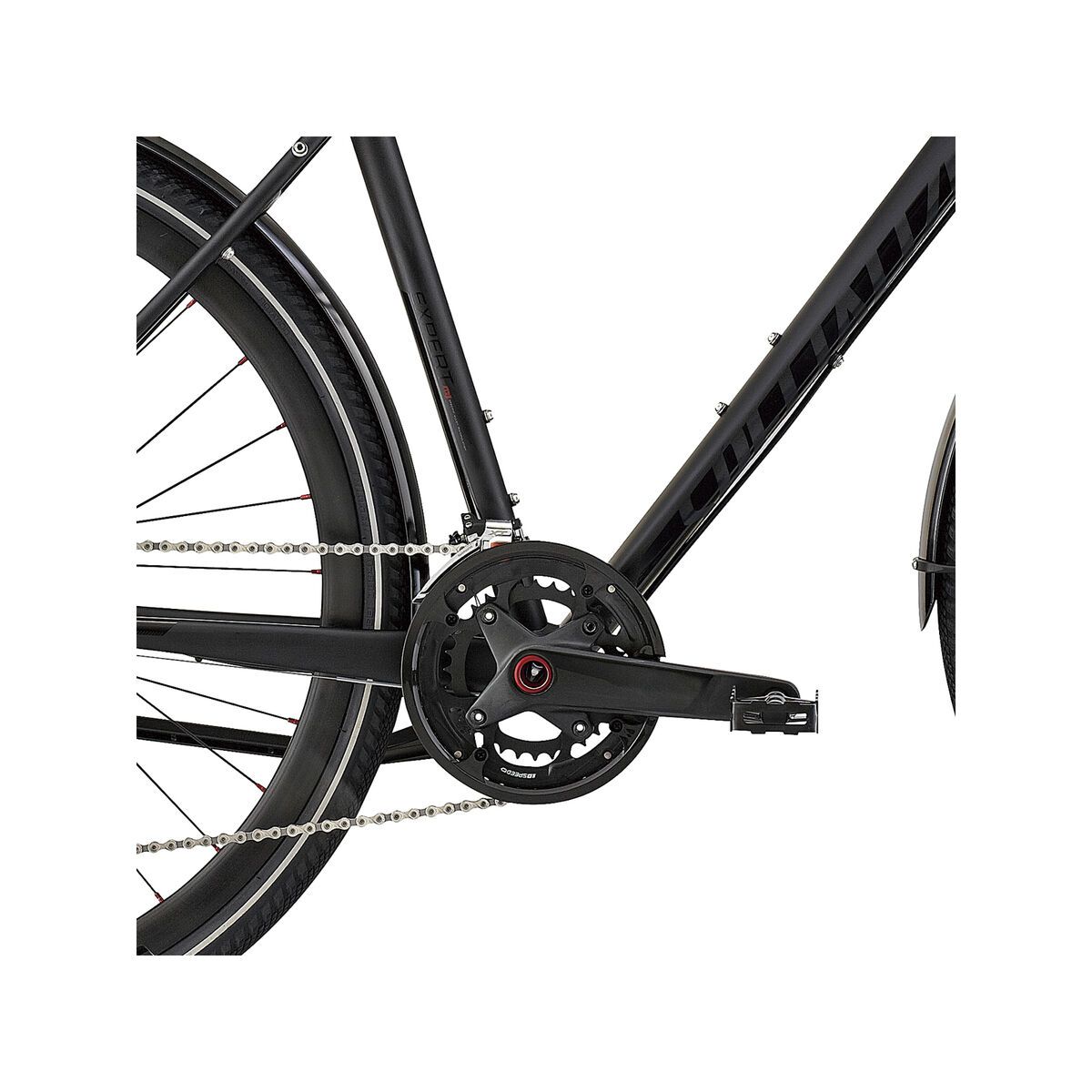 Specialized Crossover Expert Disc, Satin/Gloss Black/Red - Bild 3