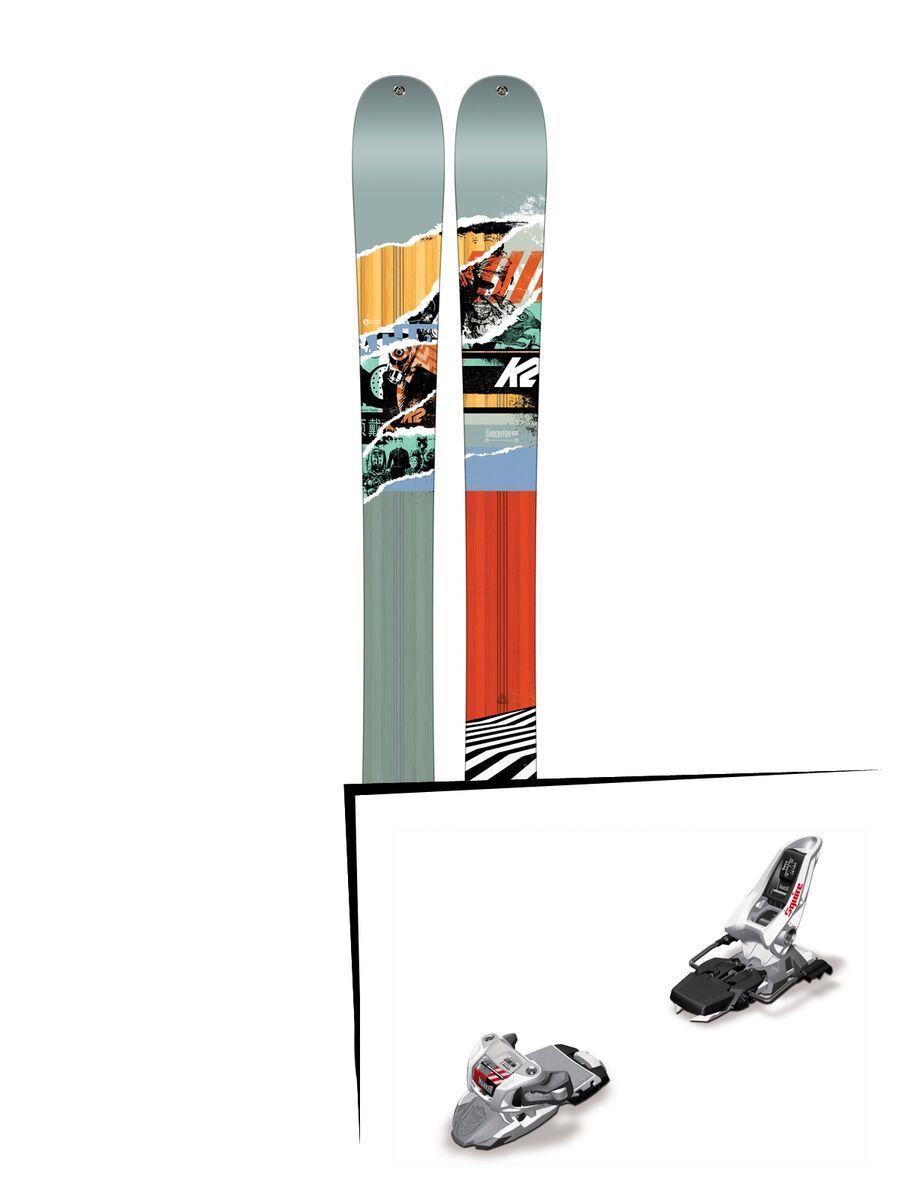 K2 SKI Set: Shreditor 100 JR 2016 + Marker Squire 11 - Bild 1
