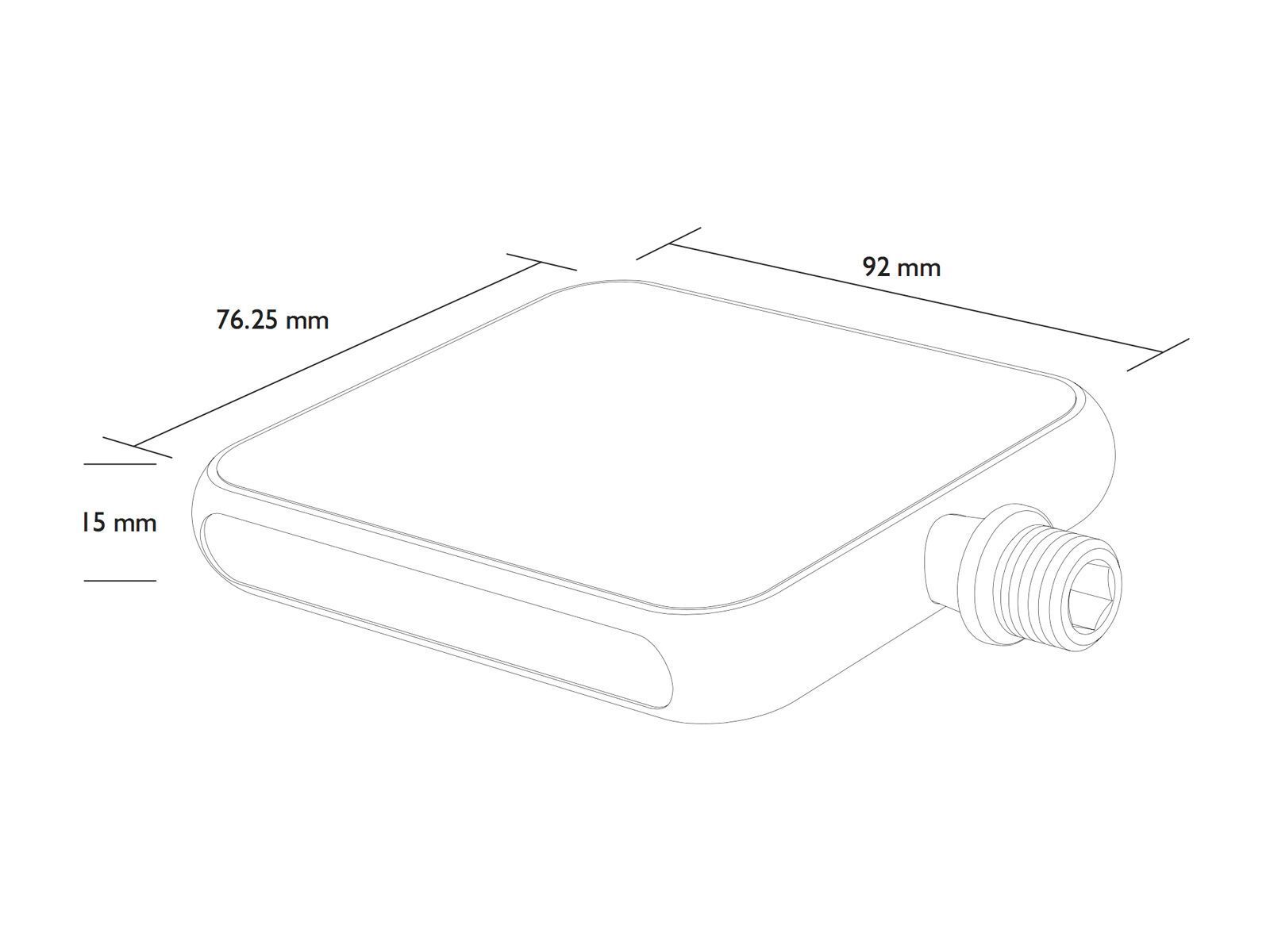 Moto Reflex Pedal, black/green - Bild 4
