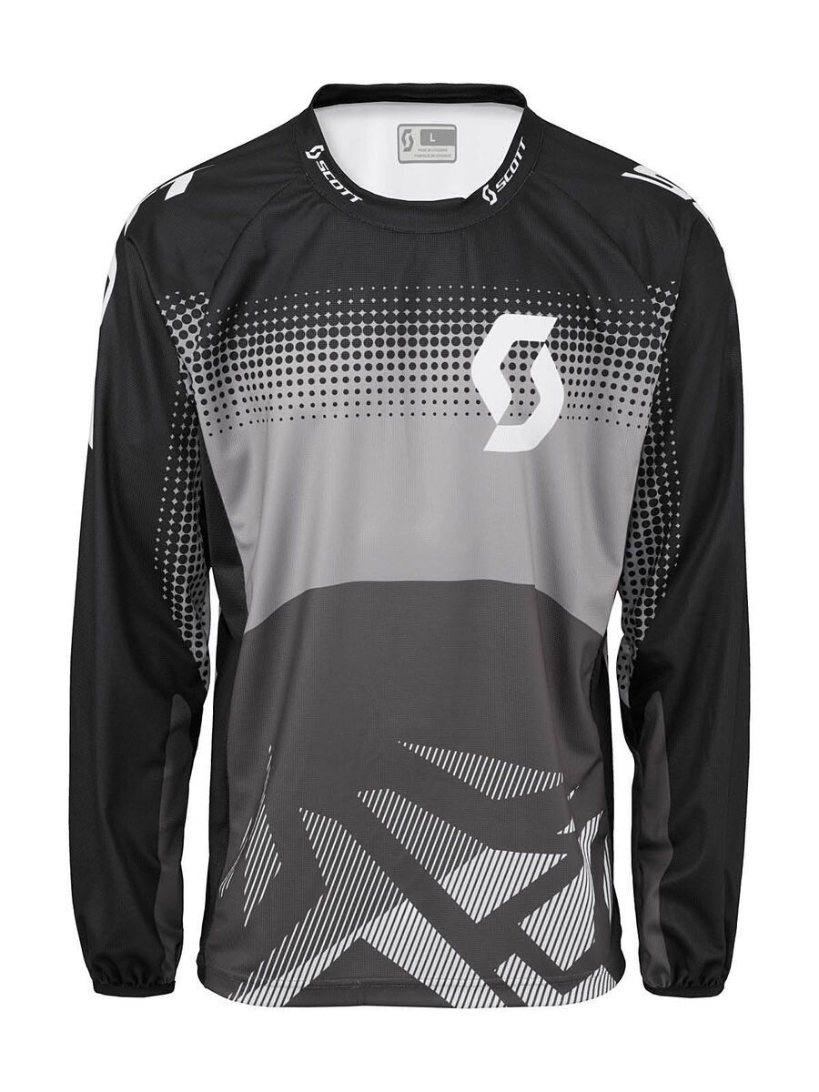 Scott DH l/sl Shirt, black/neutral grey - Bild 1
