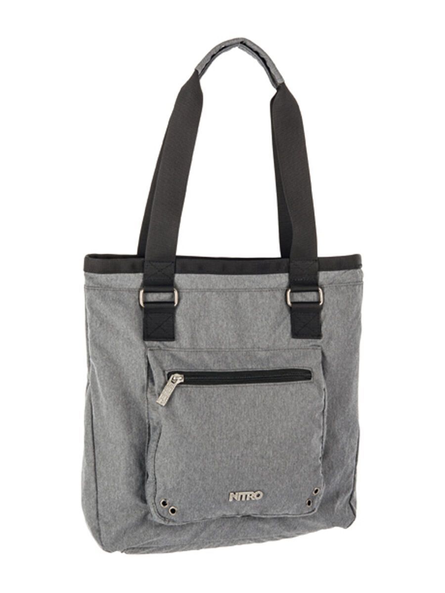 Nitro Tote Bag, faded black - Bild 1