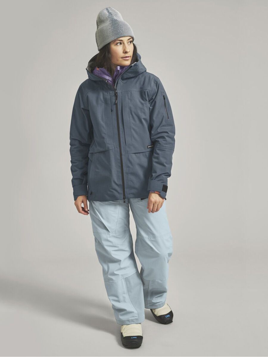 Ortovox Ravine Plus 3L Jacket W, dark arctic grey - Bild 7