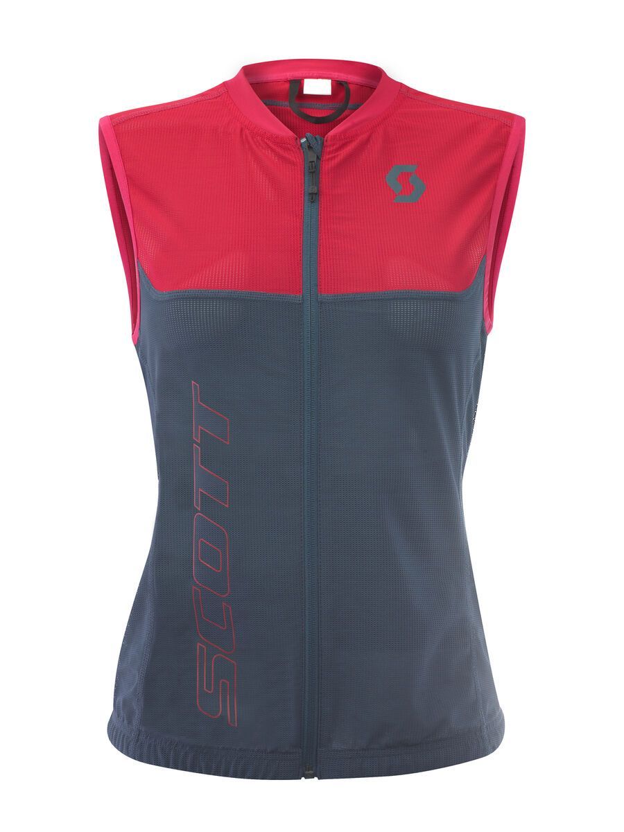 Scott Actifit Plus Light Vest Women, nightfall blue/ruby red - Bild 1