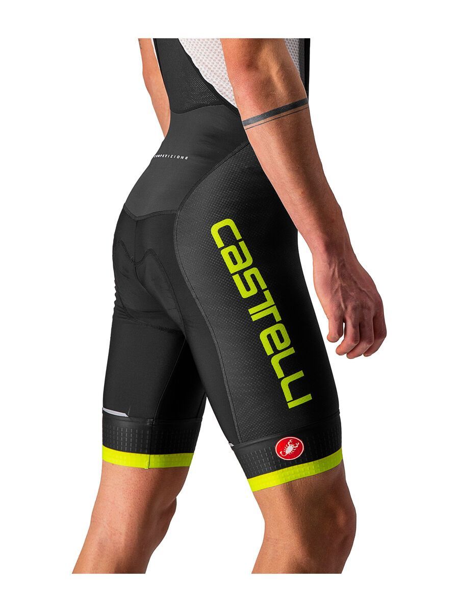 Castelli Competizione Kit Bibshort, black/electric lime - Bild 3