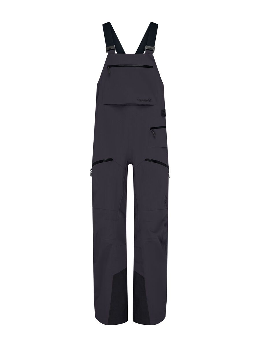 Norrona tamok dri3 Bibs W's, caviar black - Bild 1