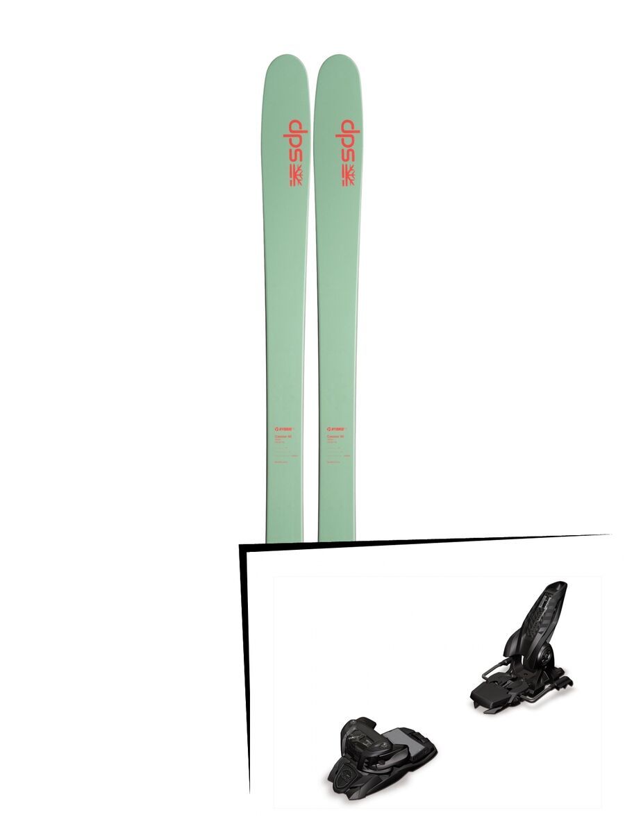 DPS Skis Set: Cassiar 95 Hybrid T2 2016 + Marker Jester 16 - Bild 1