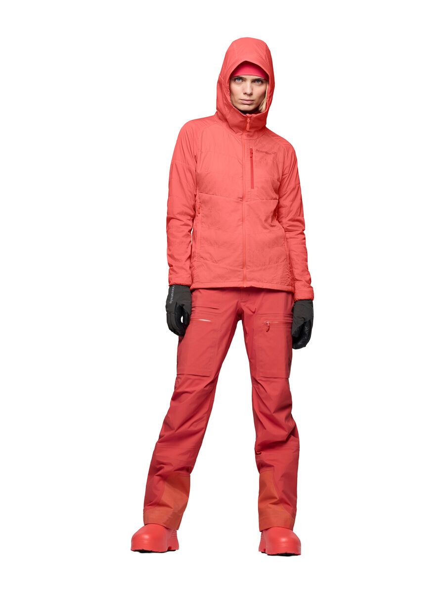 Norrona lyngen thermo100active Zip Hood W's, deep sea coral - Bild 5