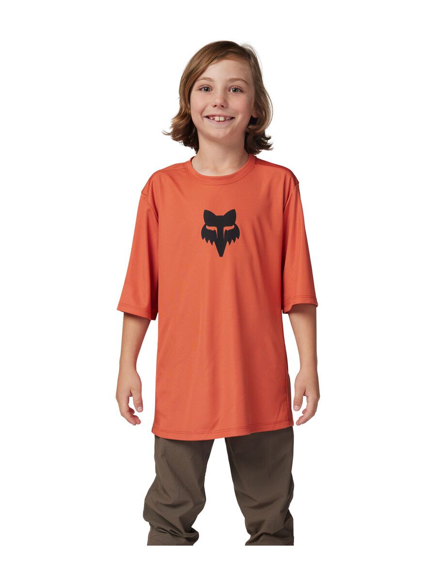 Fox Youth Ranger SS Jersey, atomic orange - Bild 3