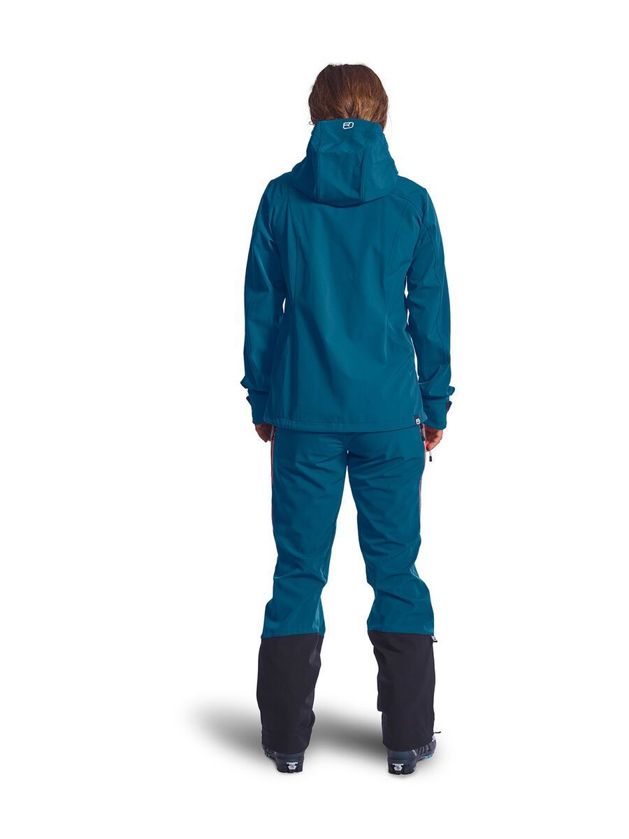 Ortovox Merino Naturtec Plus Pordoi Jacket W, petrol blue | Bild 9