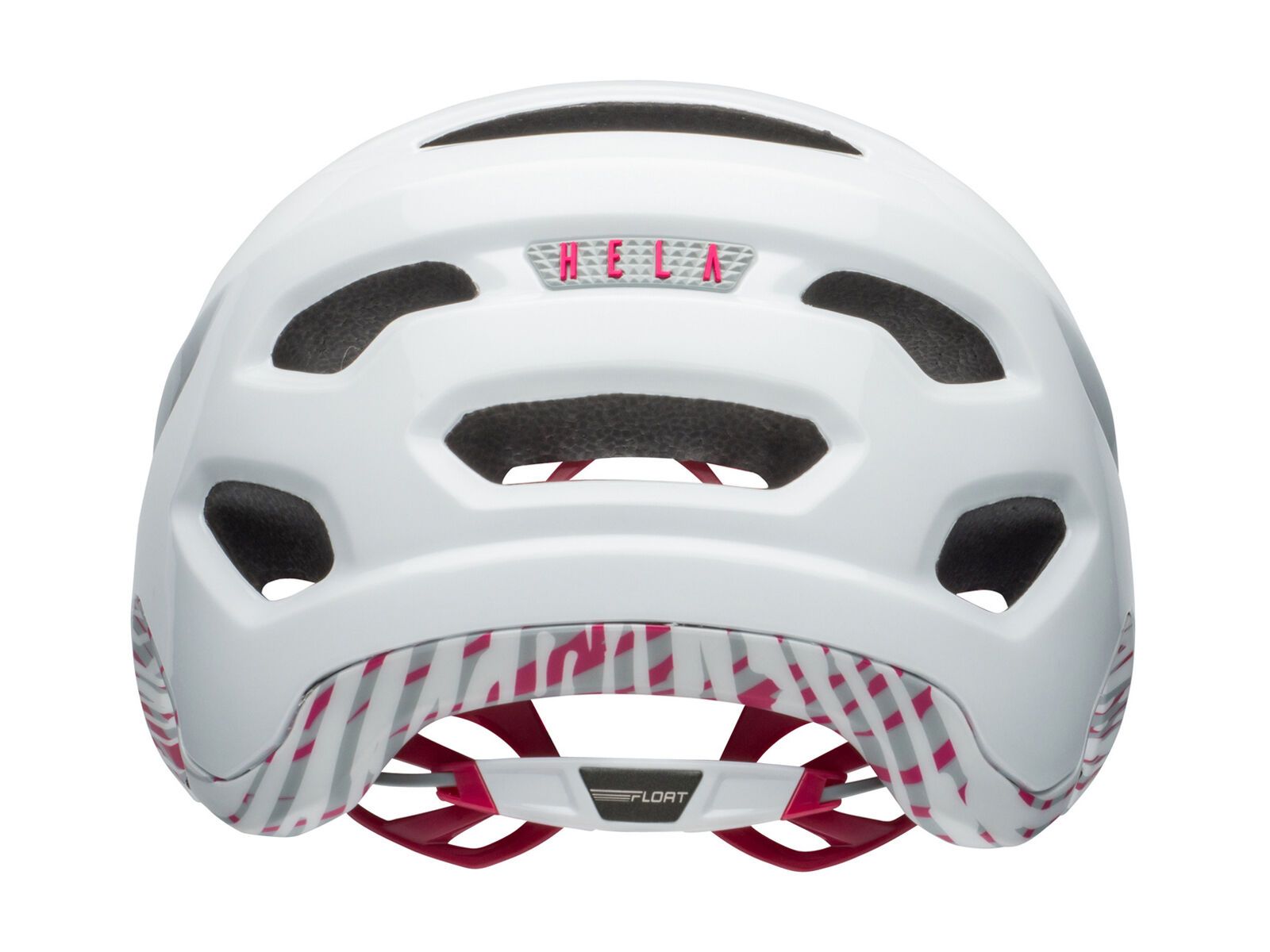 Bell Hela Joy Ride, matte/gloss white/cherry fibers - Bild 5