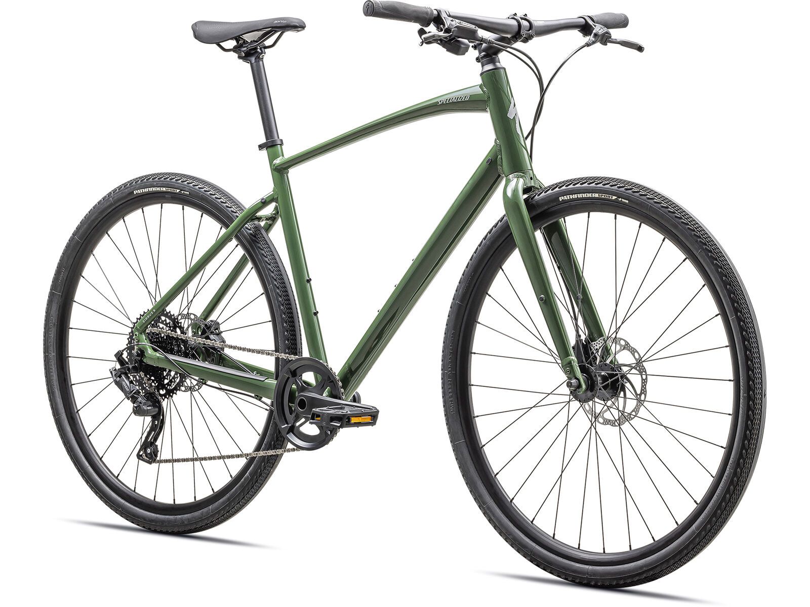 Specialized Sirrus X 3.0, gloss cypress/cool grey reflective - Bild 2