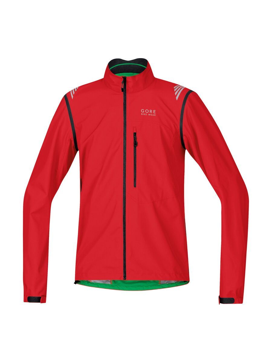 Gore Bike Wear Element Windstopper Active Shell Zip-Off Jacke, red - Bild 1