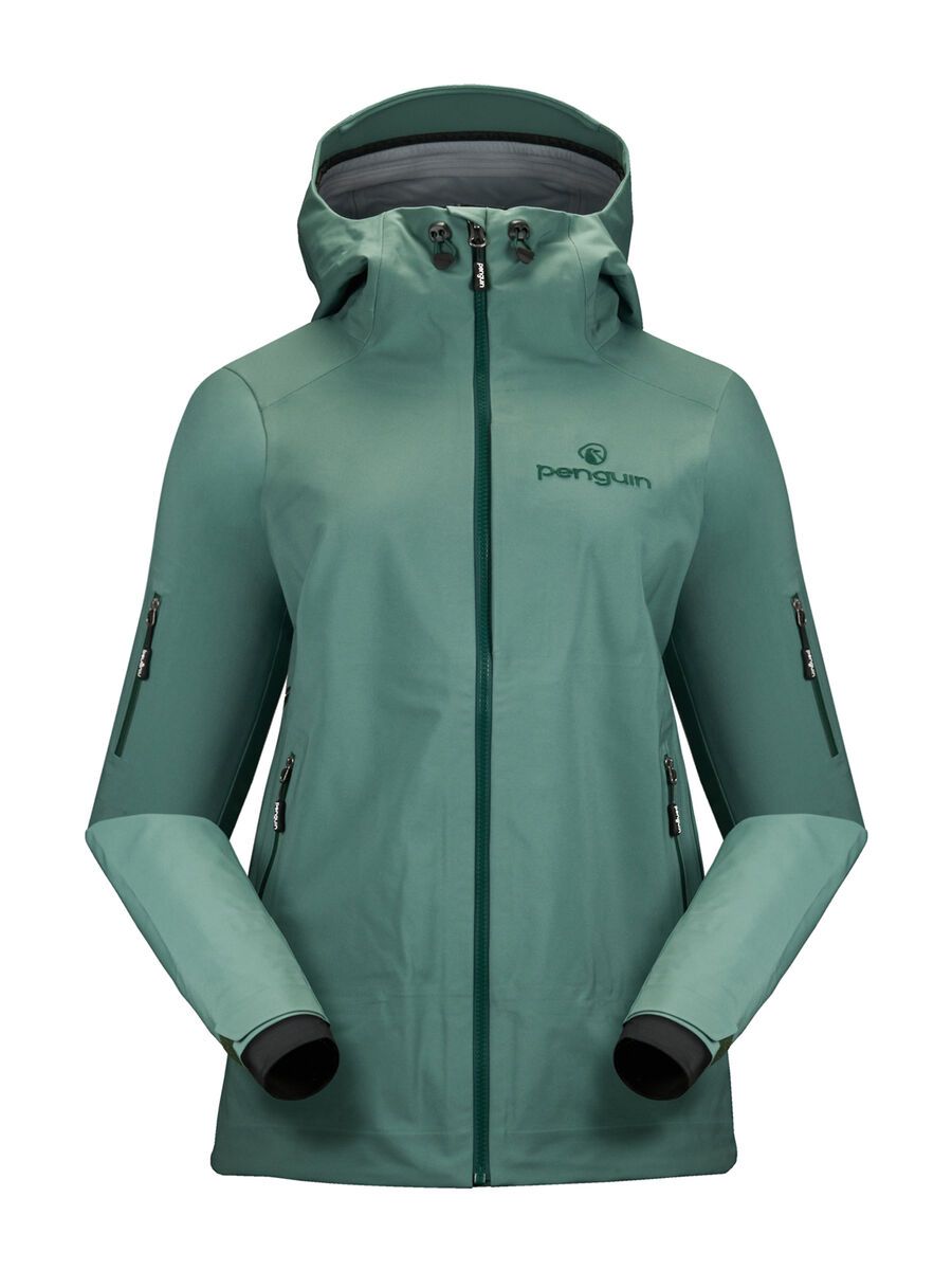 Penguin Frauen 3 Lagen Dermizax Shell Jacke, fender green - Bild 1