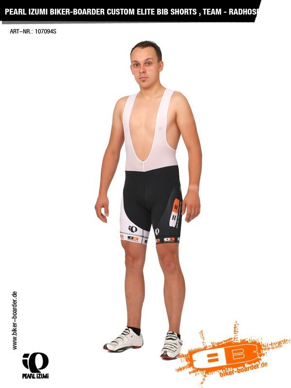 Pearl Izumi BIKER-BOARDER Custom Elite Bib Shorts, Team - Bild 1