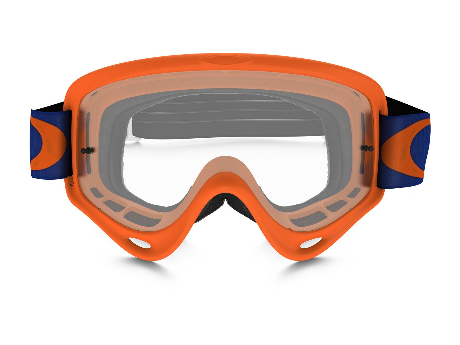 Oakley XS O Frame MX, shockwave orange/blue/Lens: clear - Bild 2