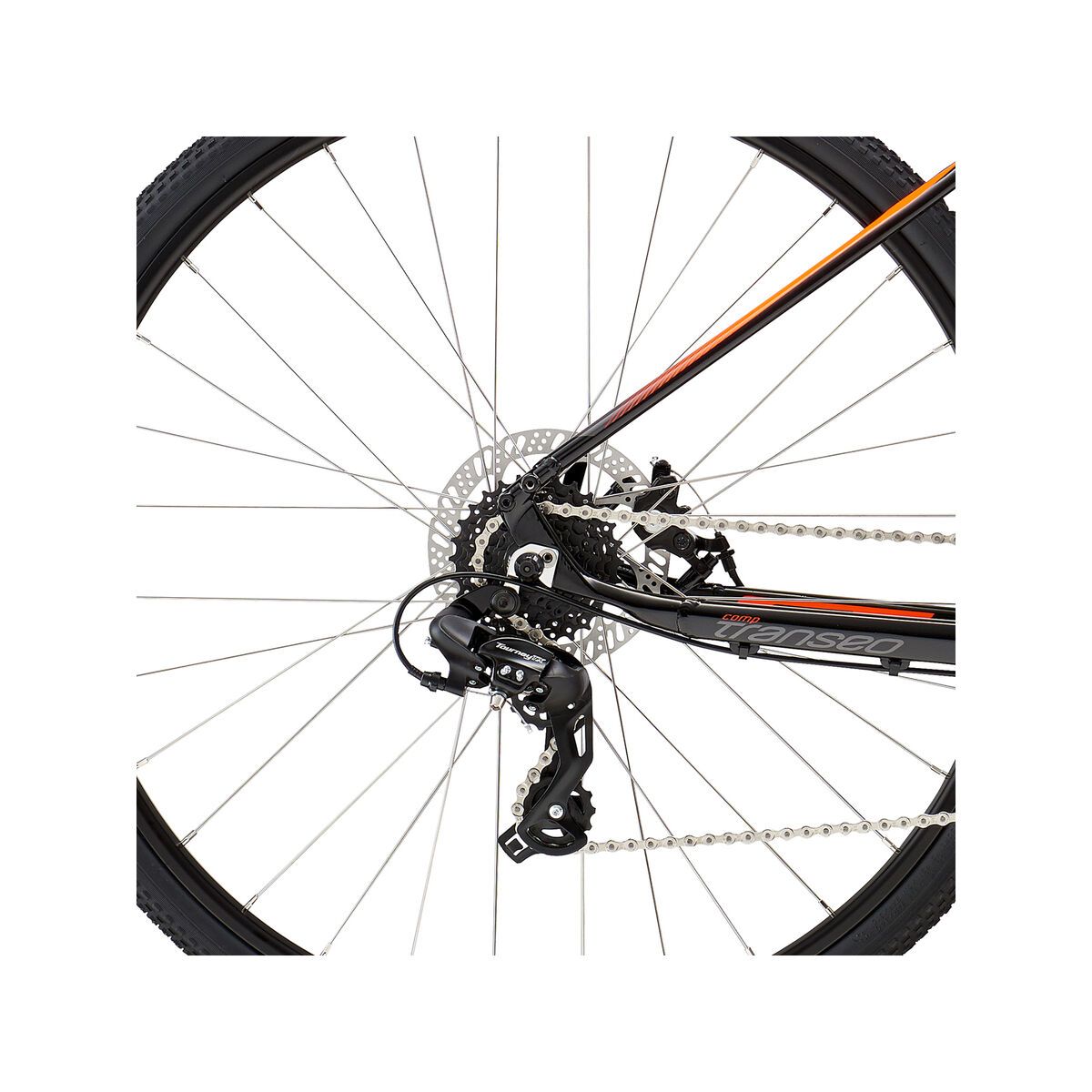 GT Transeo Comp, gloss black w/ neon orange & gun - Bild 5