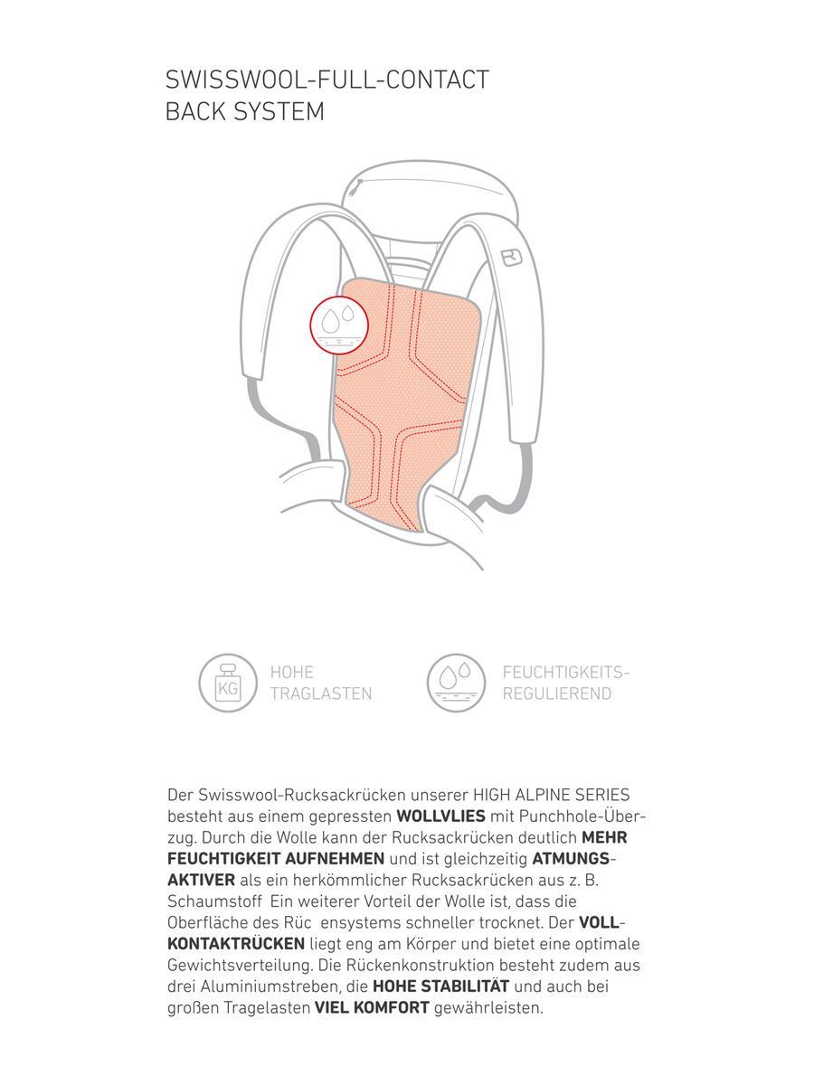 Ortovox Peak 45, black raven - Bild 3