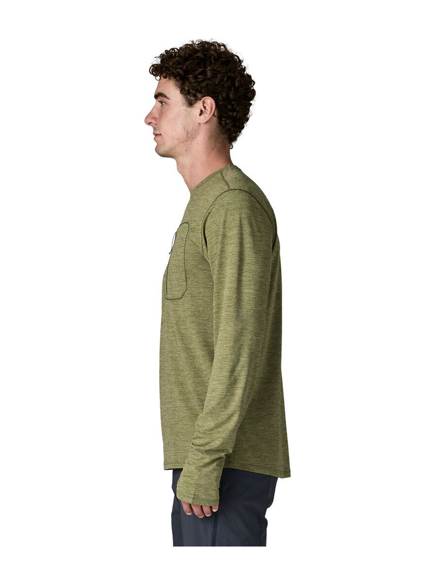 Patagonia Men's Long-Sleeved Capilene Cool Sun Shirt, caper green/buckhorn green x-dye - Bild 2