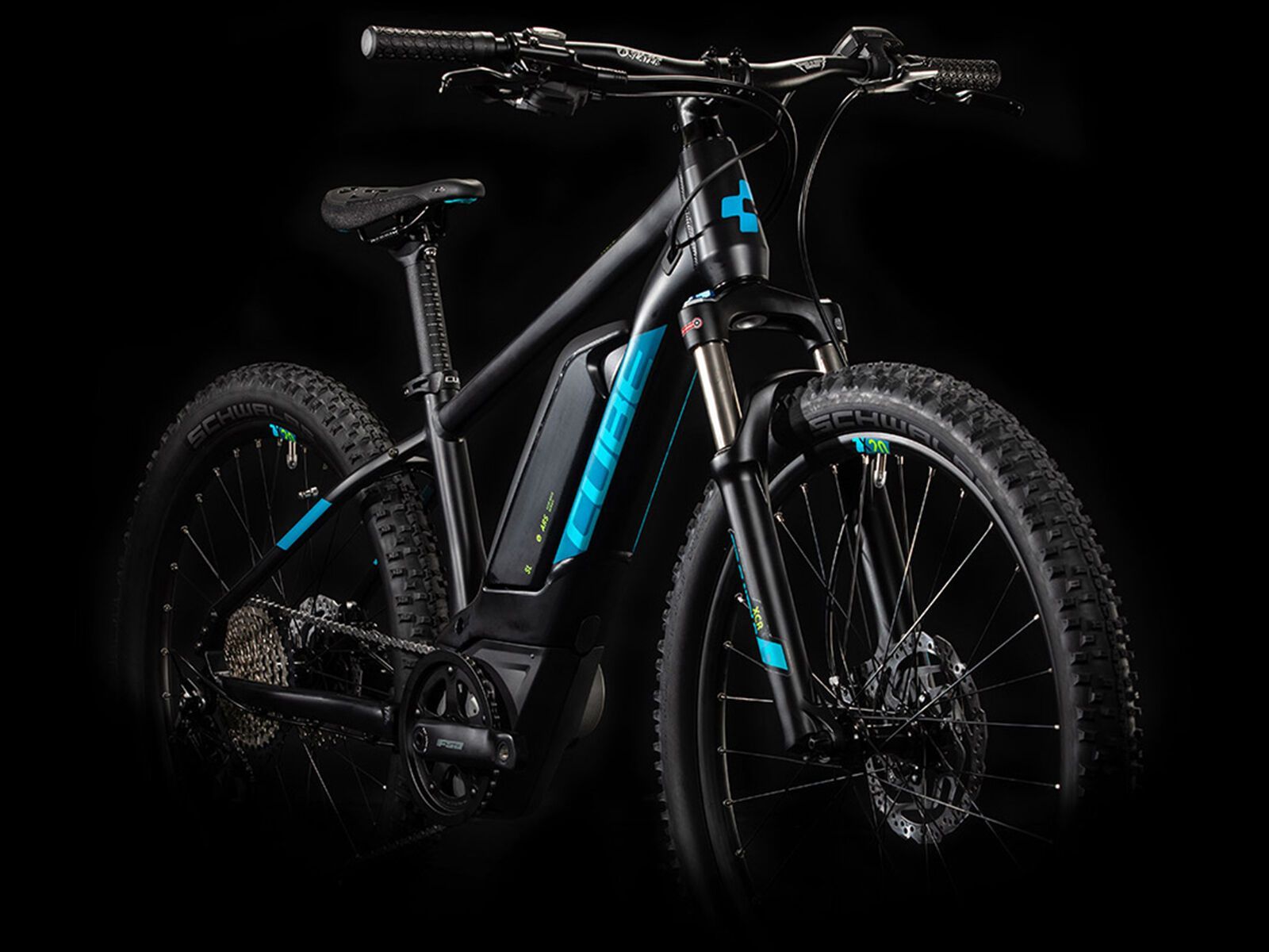 Cube Acid 240 Hybrid Youth SL, black´n´blue - Bild 2