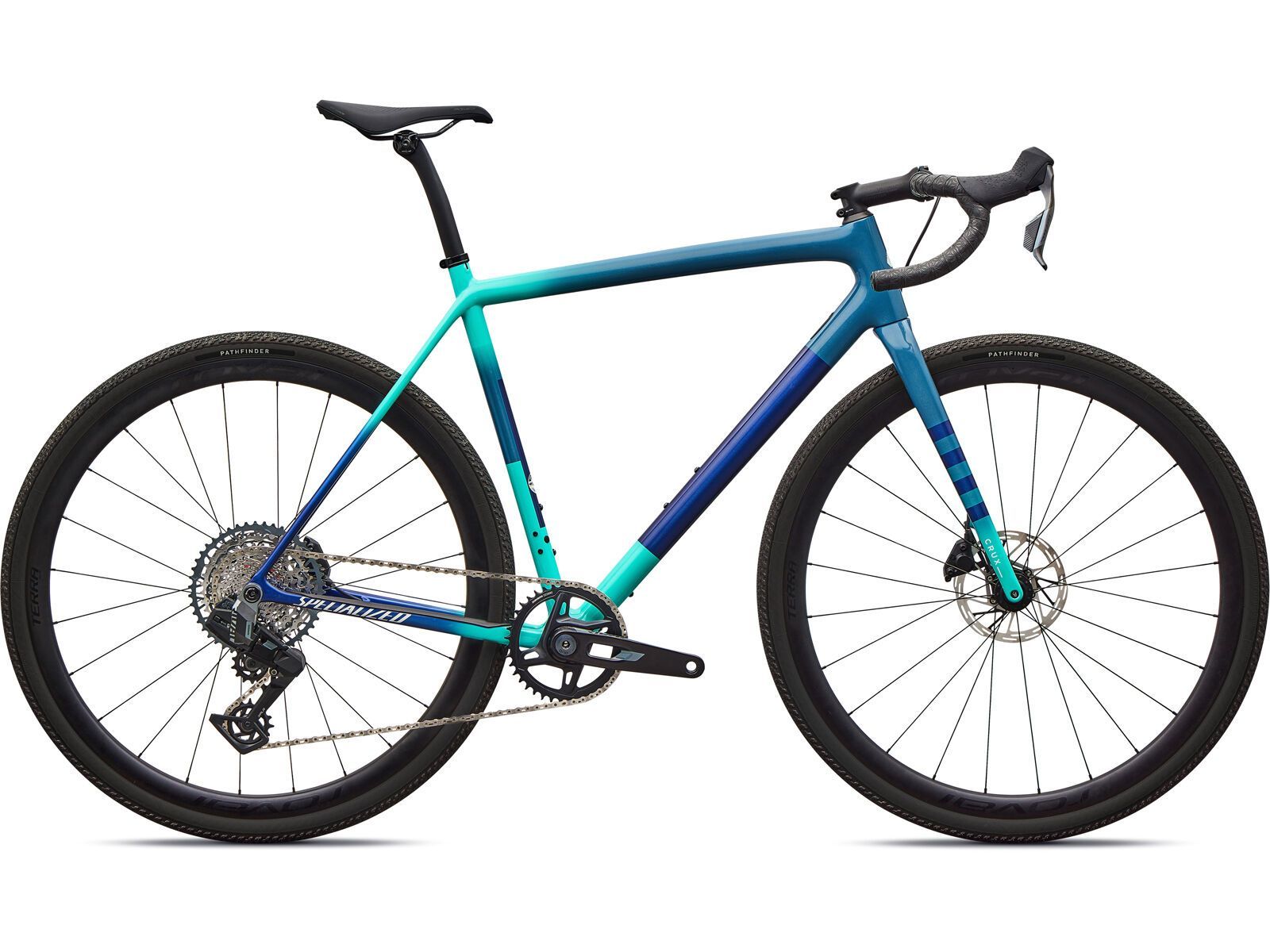 Specialized Crux Expert AXS, grey blue/lagoon blue/dune white/majesty blue - Bild 1