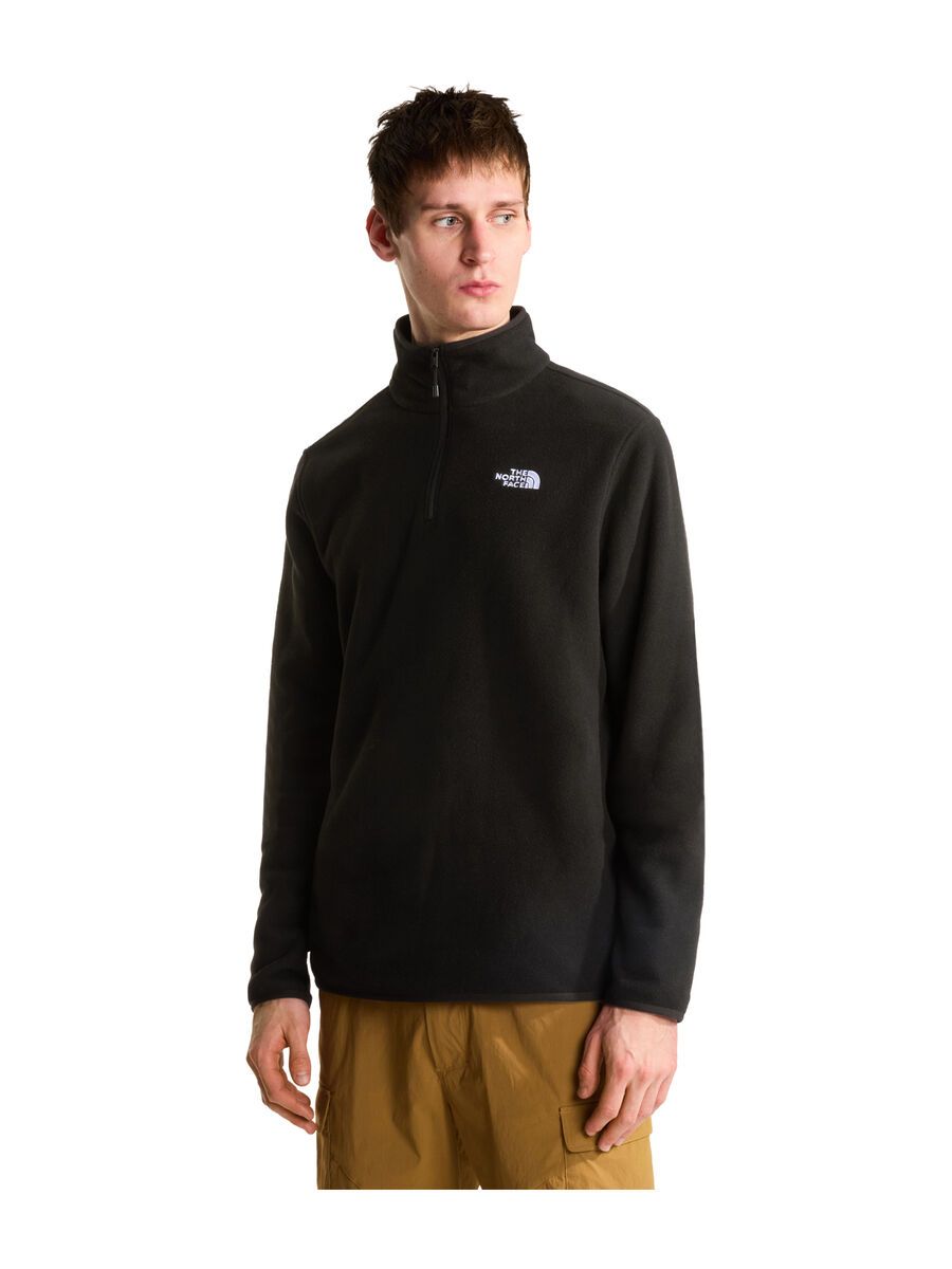 The North Face M Glacier Fleece 1/4 Zip, tnf black - Bild 3