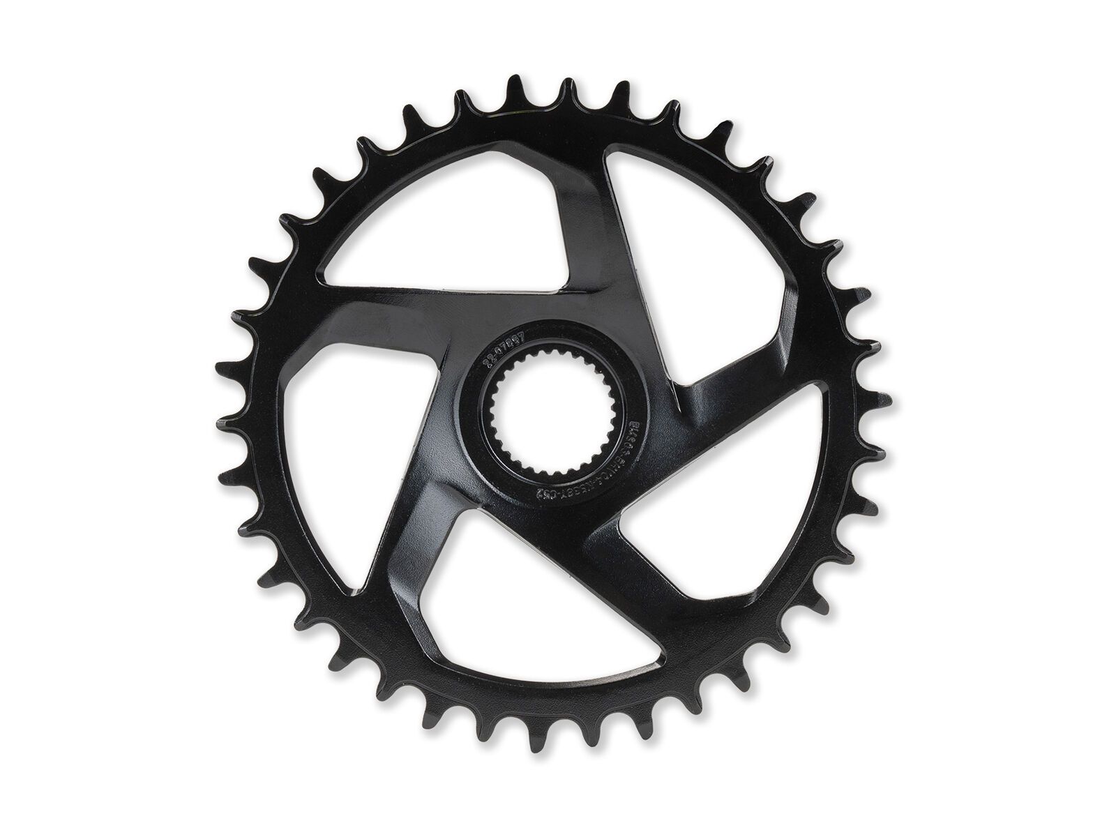 Cube Acid Kettenblatt Hybrid HPS – 52 mm Kettenlinie BDU37/31, black - Bild 3