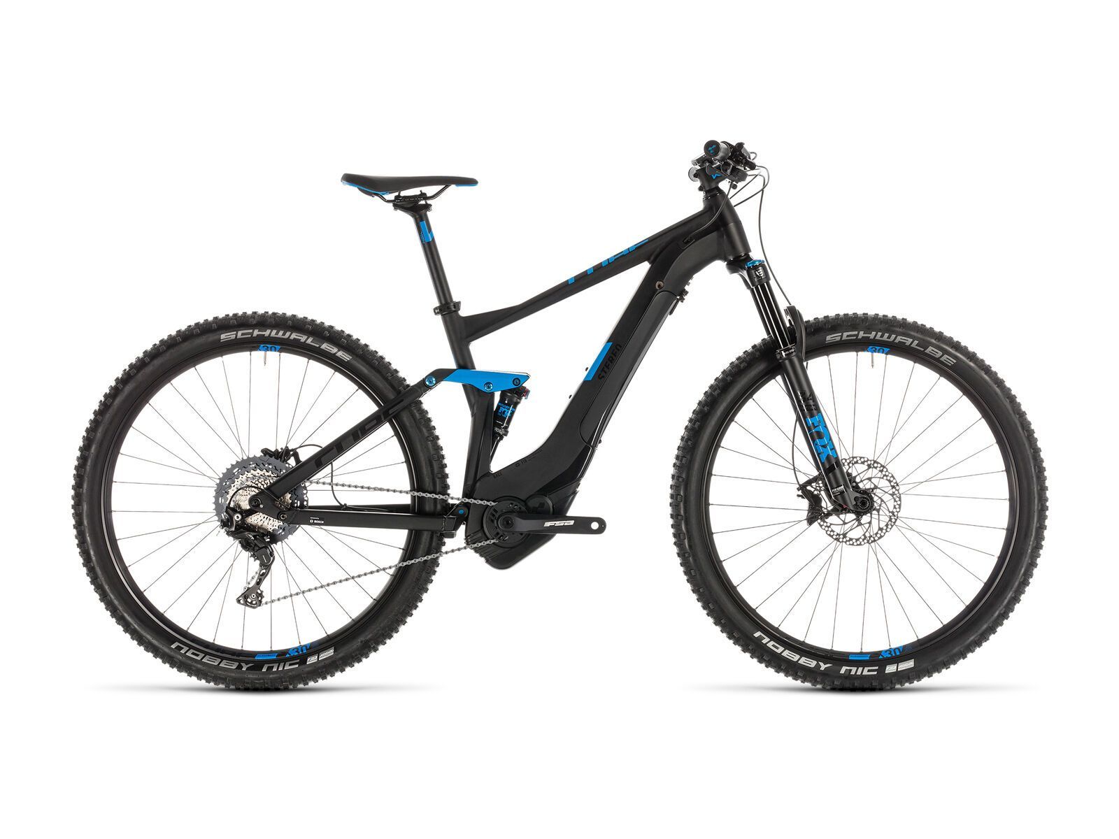 Cube Stereo Hybrid 120 Race 500 27.5, black´n´blue - Bild 1