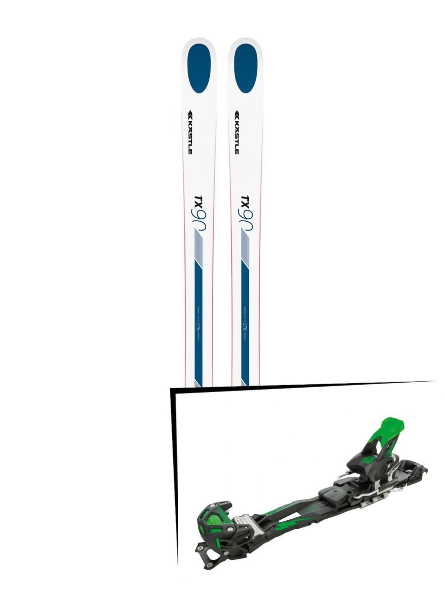 Set: Kästle TX90 2019 + Tyrolia Adrenalin 16 solid black flash green - Bild 1