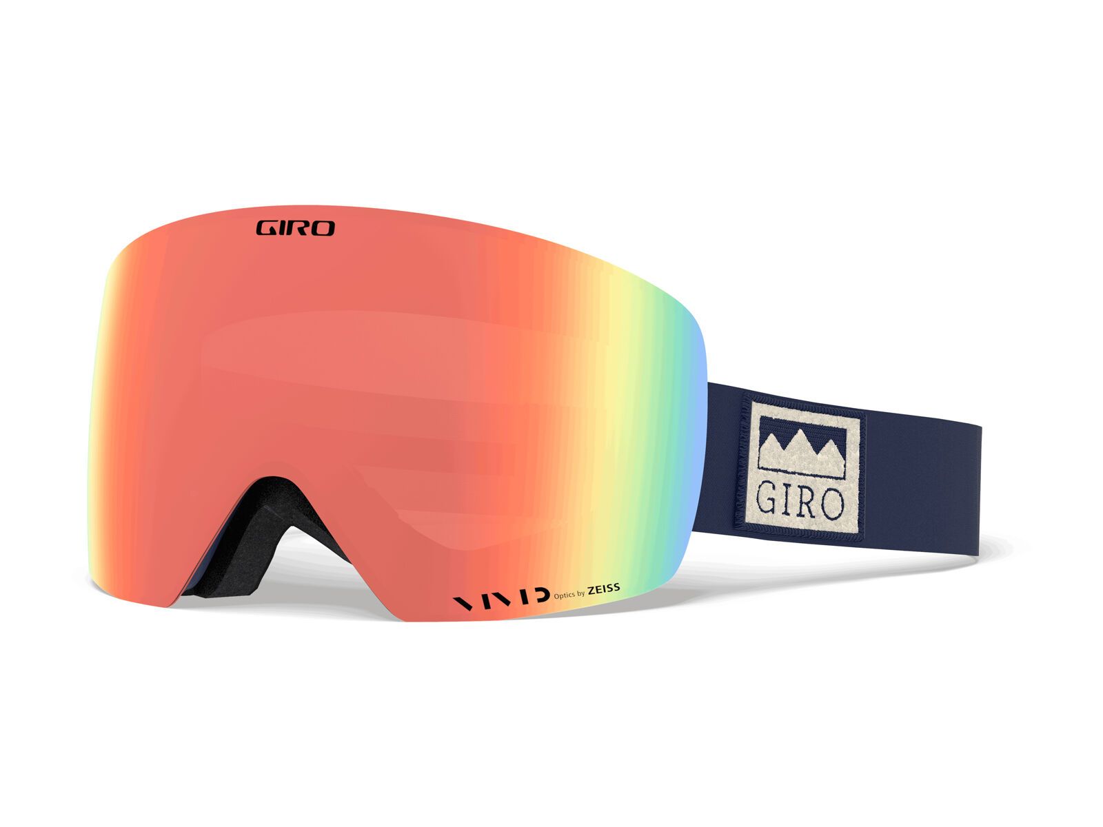 Giro Contour inkl. WS, midnight alps/Lens: vivid copper/vivid infrared - Bild 5